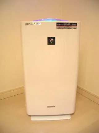 青木内科クリニックの感染症対策 - 空気清浄器と加湿器