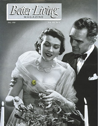 Better Living Magazine cover, July 1950