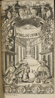 Fontispiece of John Bulwer's 'Philocophus: or, The Deafe and  Dumbe Mans Friend'