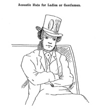 Hawksley Acoustic Hat catalog illustration