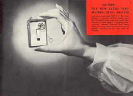 Advertisement for Beltone Monopac L, 1952