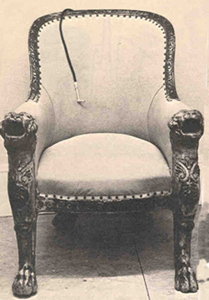 King Goa chair, 1820s